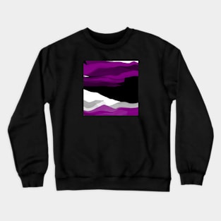 Ace Pride Layered Wavy Shapes Crewneck Sweatshirt